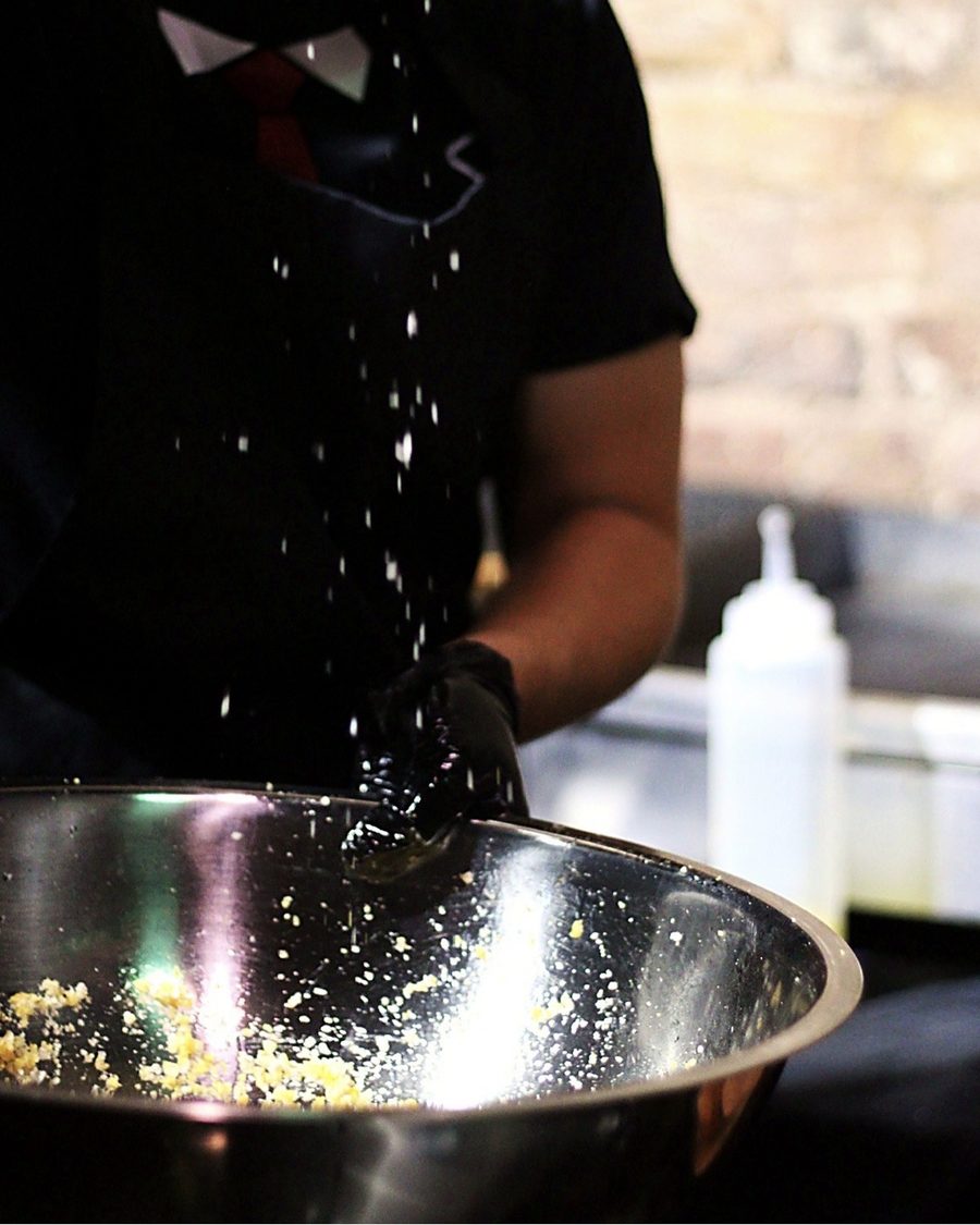 Seasoning the chips